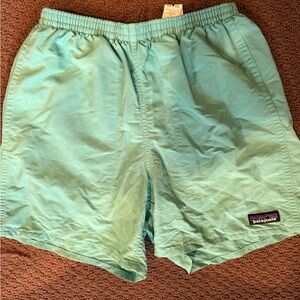 Patagonia Teal Elastic Waistband Shorts’ Men’s XS